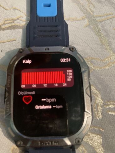 Smart saatlar: Smart saat, Smart, Suya davamlı, rəng - Mavi — 3