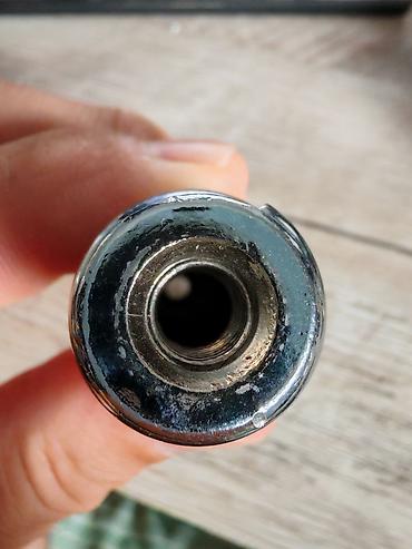 bench marka: Masivna opruga za CB antenu 121mm - dvostruki unutrašnji navoj sa obe — 2