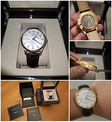 Наручные часы: Zenith Elite Power Reserve Automatic kişi qol saatı.saat tam — 2