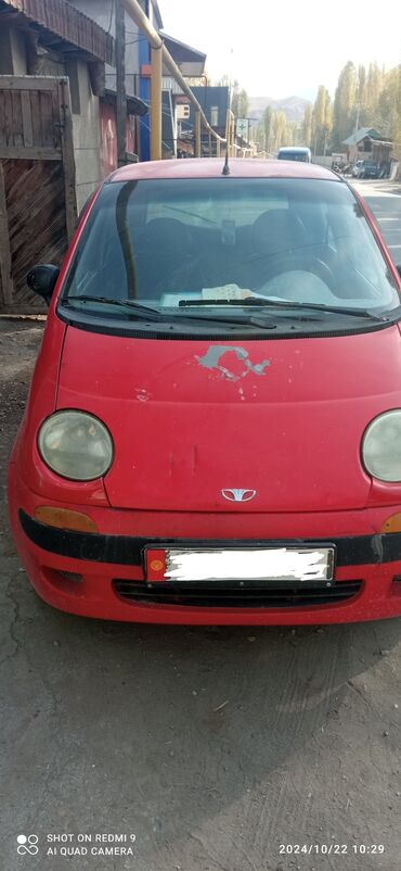 Daewoo: Daewoo Matiz: 1999 г., 0.8 л, Механика, Бензин