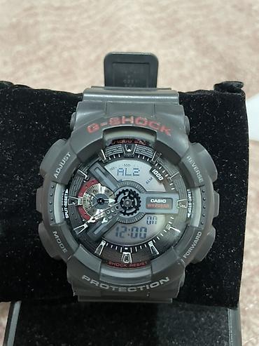 Спортивные часы часы, Casio (G-Shock), Таймер и секундомер, Водонепроницаемые, Оригинал, Мужские, Б/у