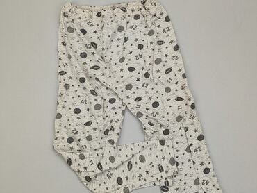 ocieplane spodnie dziecięce: Spodnie od piżamy, 7 lat, 116-122 cm, stan - Dobry