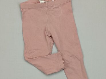 różowe spodnie bershka: Legginsy, H&M, 12-18 m, stan - Zadowalający