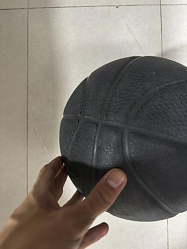 İdman və istirahət: Məhsul: Jordan Legacy basketbol topu - Rəng: Qara, qızılı loqo və — 3
