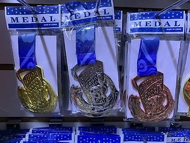 Наградные медали для соревнований по дзюдо. - Тематика: JUDO (рельеф