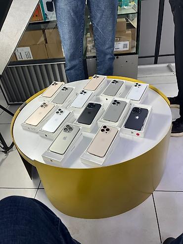 Уюлдук телефондор жана аксессуарлар: Apple iPhone новое поступление (линейка Pro/Pro Max) — с коробкой — 1