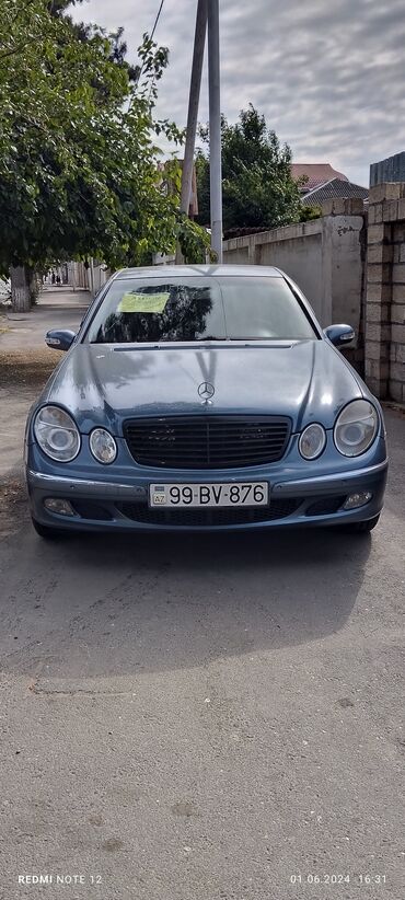 mercedes 190 dizel azerbaycan: Mercedes-Benz E 220: 2.2 л | 2002 г