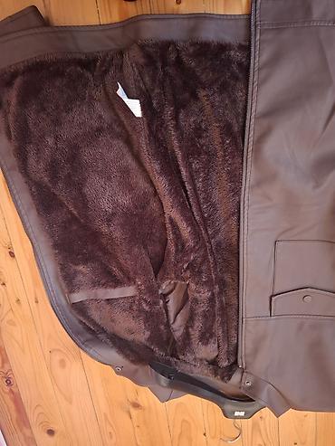 Kişi geyimləri: Kurtka, Dəri, Payız, 3XL — 5