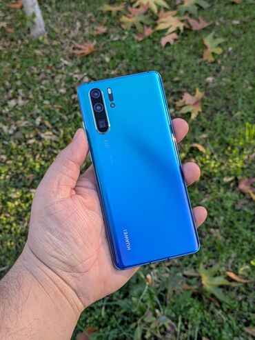 телефон айфон 12 про макс: Huawei P30 Pro, Б/у, 128 ГБ, цвет - Голубой, 2 SIM