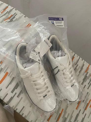 Мужская обувь: Unisex ağ idman ayaqqabısı – Pull&Bear - Model: Snakers tipli — 4