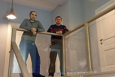 Изготовление перил: Много лет занимаюсь монтажом лестницами. Делаю стеклянные, кованные и — 13