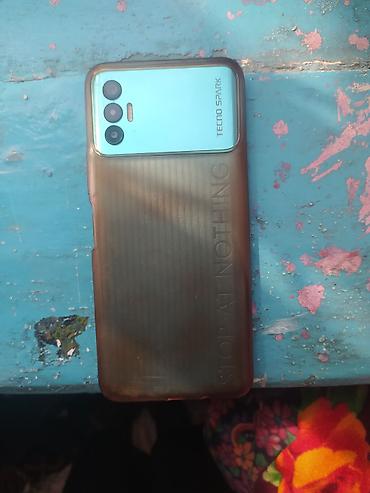 deepal s7: Tecno Spark 8P, Б/у, 64 ГБ, цвет - Голубой — 1