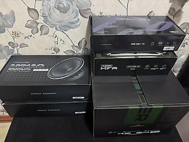 monobloklar: DB Apocalypse avtomobil audio dəsti Komplektin tərkibi: - Subwoofer — 3