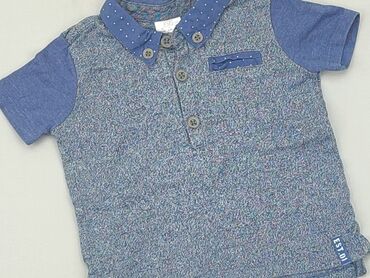 koszula poliester: T-shirt, F&F, 3-6 months, condition - Very good