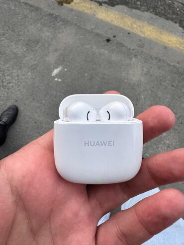 Qulaqcıqlar: Simsiz (Bluetooth) Qulaqcıqlar, Huawei, rəng - Ağ