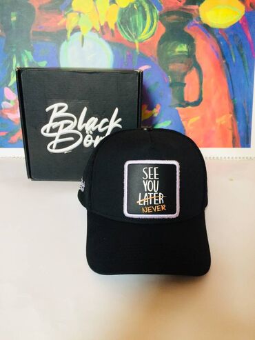 Baş geyimləri: Black bork kepka original türk original