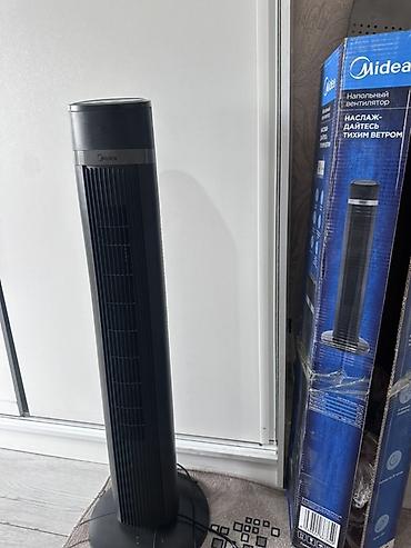напольный вентилятор midea: Напольный/колонный вентилятор Midea FZ10-17JR - 3 скорости воздушного — 2