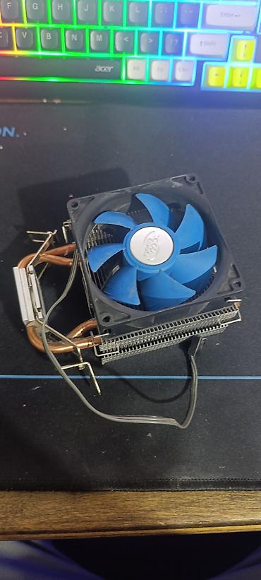 socket 1155: Система охлаждения для ПК, Б/у, DeepCool, Кулер, Для процессора — 1