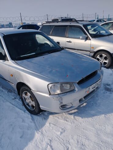 хюндай аксент: Hyundai Accent: 2001 г., 1.3 л, Механика, Бензин, Седан