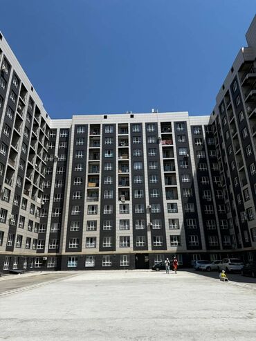 1 бөлмө, 45 кв. м, Элитка, 9 кабат, ПСО (өзү оңдоп түзөтүп бүтүү үчүн)
