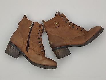 deichmann czerwone botki: Botki damskie, rozmiar 37 — 1