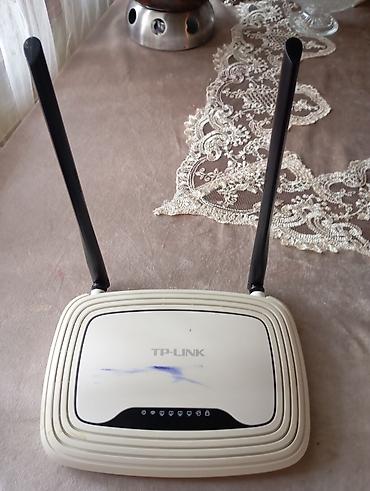 kabelsiz modem: TP-Link TL-WR841N Wireless N router Заголовок: TP-Link TL-WR841N Wi-Fi — 1