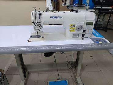 tikis isi: Sənaye tipli düz tikiş maşını – WORLDEN 4 eded - Brend/model: WORLDEN — 1
