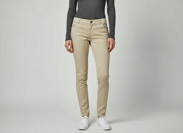 cross jeans zakręt: Bershka, Material trousers for women, size M