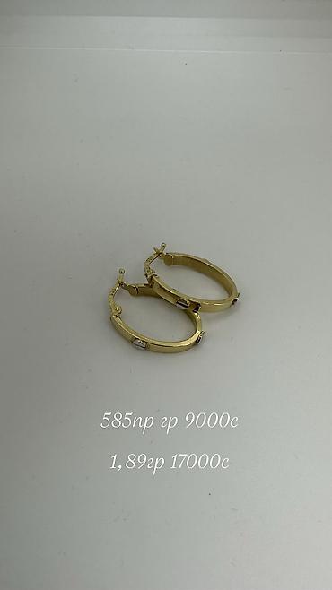 Серьги: Серьги, Проба 585, Без вставки, Женские, Винтажный стиль, Новый — 6