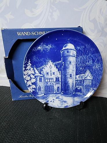 mega maxi cvece: Nov tanjit za na zid 1977g.Royal Bavaria. Nov porcelanski tanjir za — 3