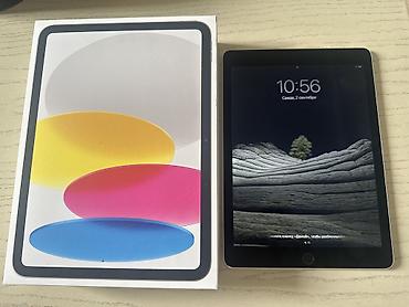 Ipad Air 2 64 GB Space gray alinanan ancaq case de saxlanib