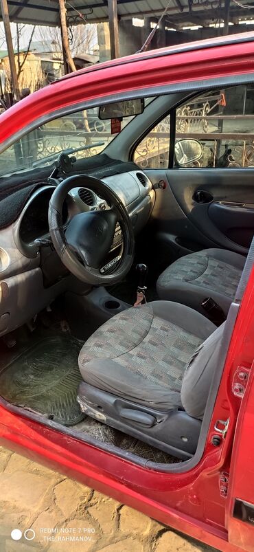 ниссан автомобиль: Daewoo Matiz: 2000 г., 0.8 л, Механика, Бензин, Седан