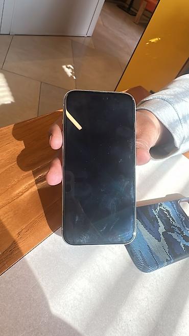 Мобильные телефоны: IPhone 15 Pro, Б/у, 256 ГБ, Белый, Защитное стекло, Чехол, 85 % — 3