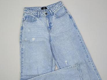 grey denim jeans: Denim, Jeansy damskie, rozmiar S — 1