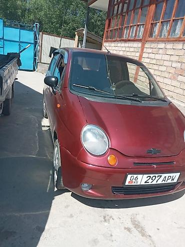 Унаа сатуу: Chevrolet Matiz: 2007 г., Кол менен иштөөчү, Бензин, Хетчбек — 4