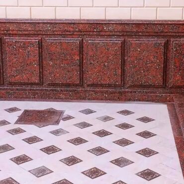 Фасадные гранитные плитки: Принимаем заказ подоконник и лестницы делаем Гранит отличается высокой — 11