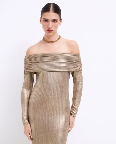 perlice za nakit beograd: S (EU 36), color - Gold, Cocktail, Long sleeves