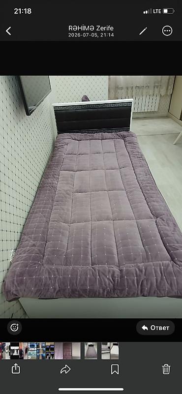 Çarpayılar: İşlənmiş, Təknəfərlik çarpayı, Bazasız, Matras ilə, Siyirməsiz, Türkiyə — 2