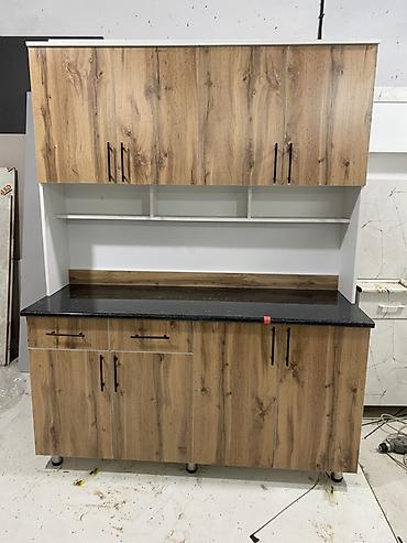 Кухонные гарнитуры: Кухонный гарнитур, Новый, цвет - Серый, МДФ, Бесплатная доставка, Платная доставка, Самовывоз — 5