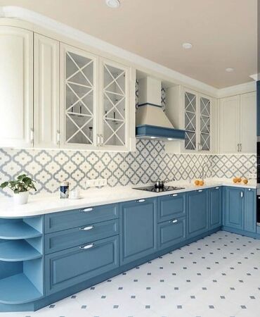 Sifarişlə mətbəx mebeli: Sifarişlə mətbəx dəsti, Özü çəkən petlələr, Mat laminat, Kredit var, Rayonlara çatdırılma, Pulsuz çatdırılma — 19