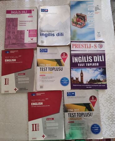 Testlər: Ingilis dili testler 2019 il test toplusu 1-ci və 2-ci hissə, her