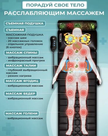 массажное кресло ош: Массажер B-Well, Коврик, Для лица, Все тело, Для ног, Новый