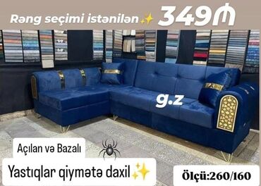 Masalar: Künc divan, Yeni, Açılan, Bazalı