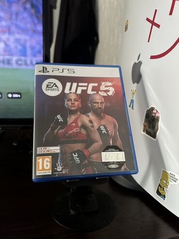 PS5 (Sony PlayStation 5): UFC 5 PS5 üçün. qiymet sondu, barter yoxdu, disk ideal veziyyetdedi