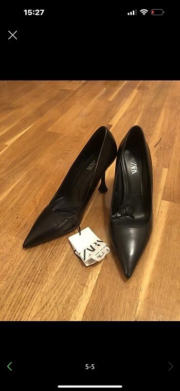 zara paltar: Tuflilər, Zara, Ölçü: 38, rəng - Qara, Yeni — 3