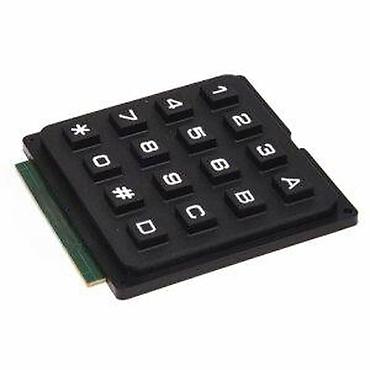 i5 2450m: ARDUINO 4X4 TASTATURA 0-9 # X A-D | Ova tastatura je namenjena za — 5