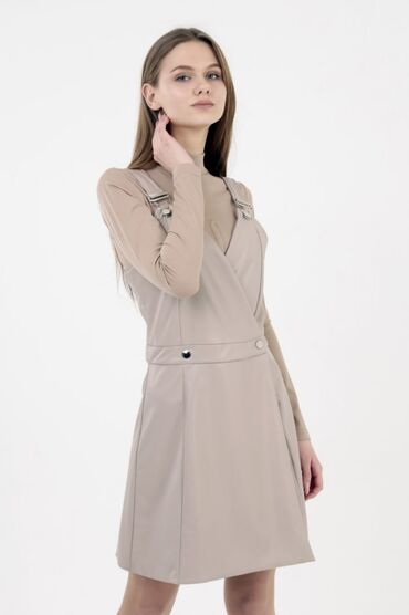 размер 44 46 платье: Повседневное платье, Made in KG, Осень-весна, Средняя модель, Сарафан, XL (EU 42), 2XL (EU 44), 3XL (EU 46)