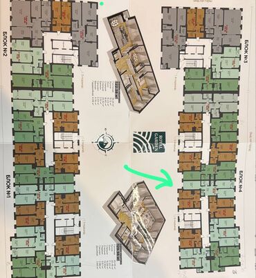 зеленый городок: ✨ На продаже три 2 - комнатные квартиры в ЖК Royal Garden! 📍 Адрес