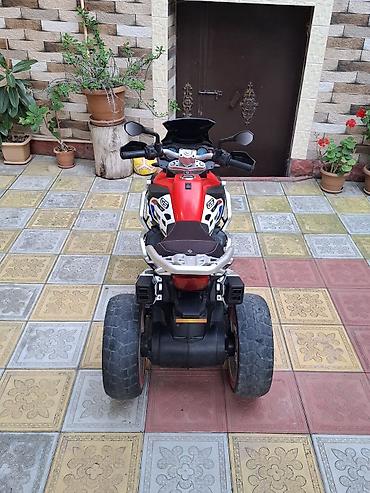 uşaq maşnı: Uşaq üçün elektrikli üçtəkərli motosiklet (adventure tərzi) - Korpus — 7