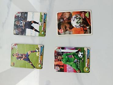 saat dəsti: Futbol kolleksiya kartları dəsti - 4 ədəd orijinal Panini/Adrenalyn — 1